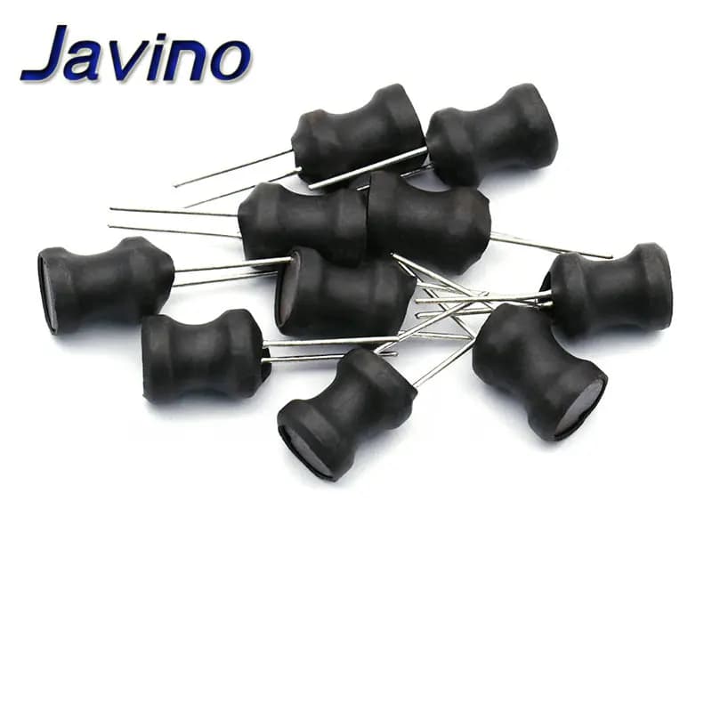 Inducteur de puissance DIP, 10/50/100 pièces, 6x8mm, 2,2uh, 4,7uh, 10uH, 22uH, 100uH, 220uH, 330uH, 470uH, 1MH, 2.2MH, 4.7MH, Inductance 6x8mm, 2 broches