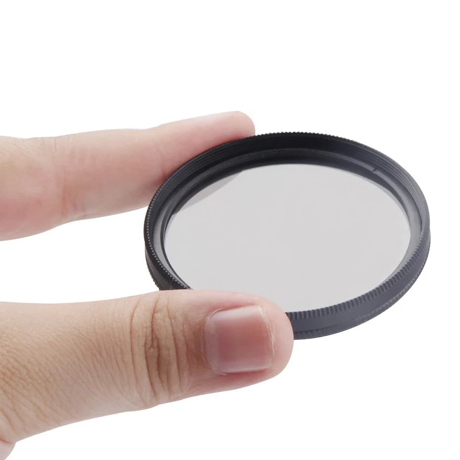 CPL-Filtre Circulaire à Base d'Acier à l'Acin, Disponible en 37mm, 43mm, 46mm, 40.5mm, 49mm, 52mm, 55mm, 58mm, Compatible avec IL, Nikon, Sony, Fujifilm