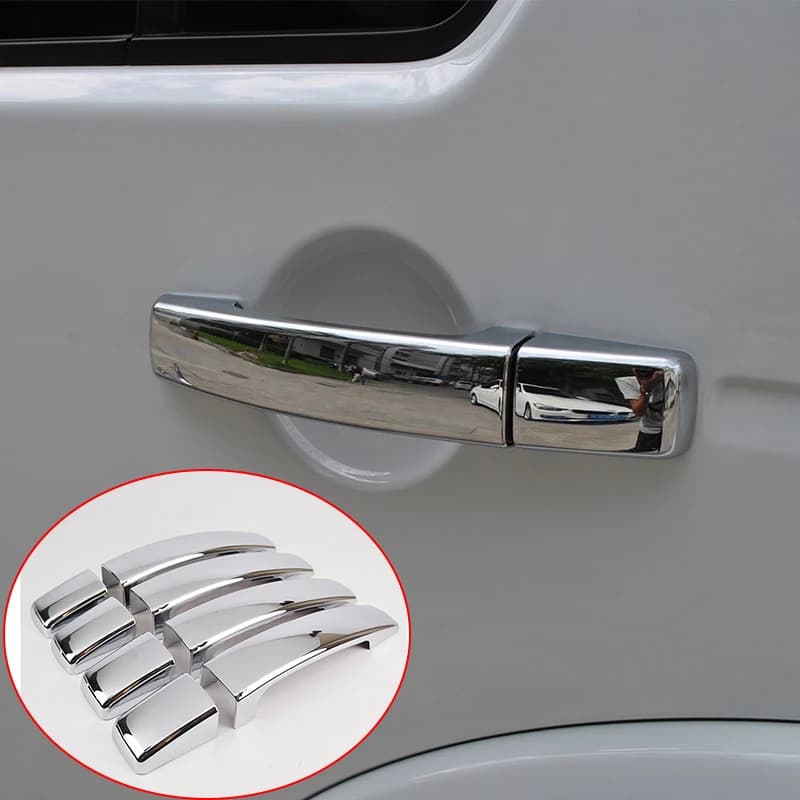 Garniture de poignée de porte en ABS chromé, accessoires de voiture pour Land Rover Freelander 2 Discovery 3/4 LR3 LR4 Range Rover Sport 2006-2021