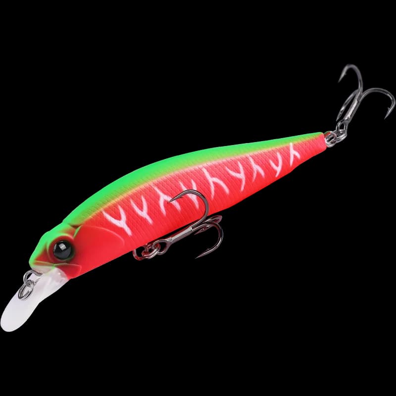 TSURINOYA Jerkbait DW101 77mm 8.5 leurre de pêche méné suspendu 77SP appâts durs artificiels système de mouvement brochet pêche Wobbler
