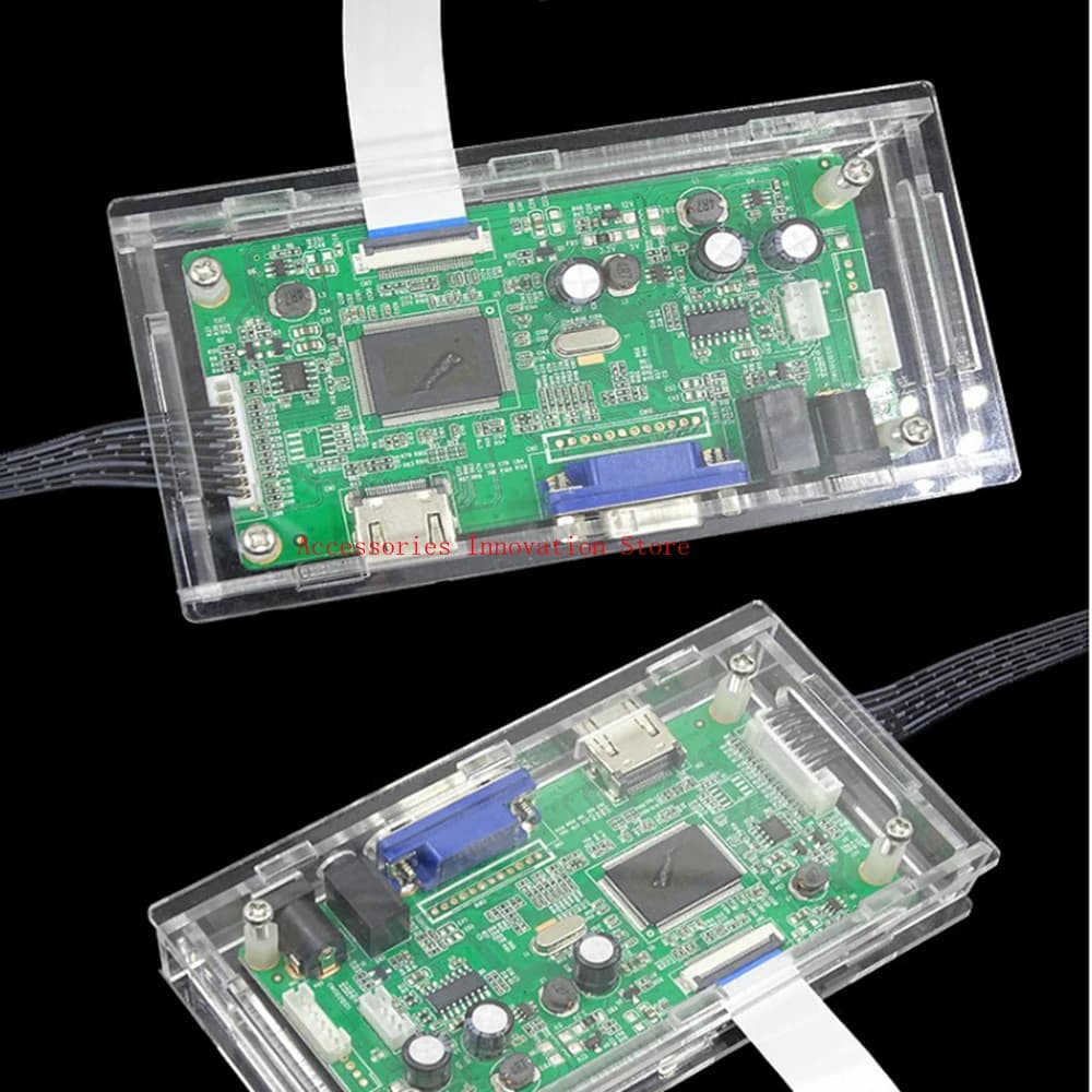 EDP – boîte de rangement transparente, boîtier de protection pour écran LCD LED, carte de pilote de contrôleur EDP