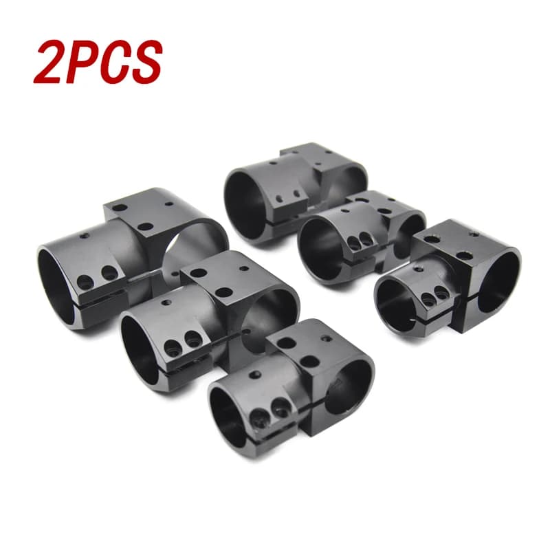 Té de train d'atterrissage en alliage d'aluminium, protection des plantes agricoles, UAV, 16mm, 20mm, 25mm, 30mm, 40mm, accessoires de collier de serrage de tuyau de bras, 2 pièces
