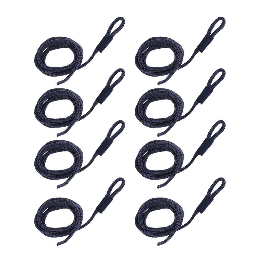 Ligne de garde-boue de bateau double tressée, ligne d'amarrage marine pour yacht, accessoires de bateau, 6mm x 1.5m