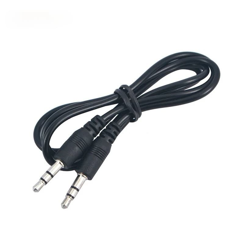 Câble audio jack 3.5mm pour voiture, extension de ligne pour urgent, Huawei, ordinateur portable, casque, haut-parleur MP3