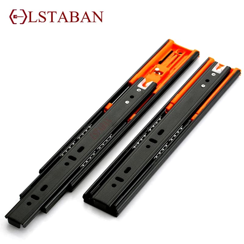 LSTABAN Le tiroir en acier inoxydable de 6 "-20" glisse en douceur le rail de rail de tiroir à fermeture douce coulissante