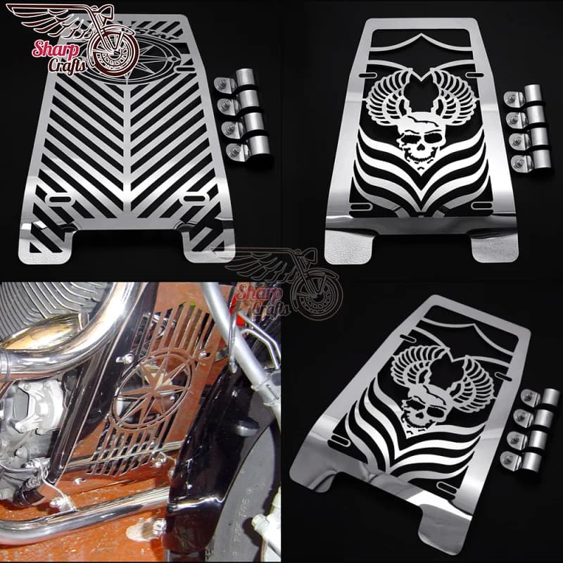 Couvercle de protection de gril de moto, capuchon de refroidisseur d'eau précieux, YAMAHA XVS1100 1100 Drag Star Classic bt1999-2012