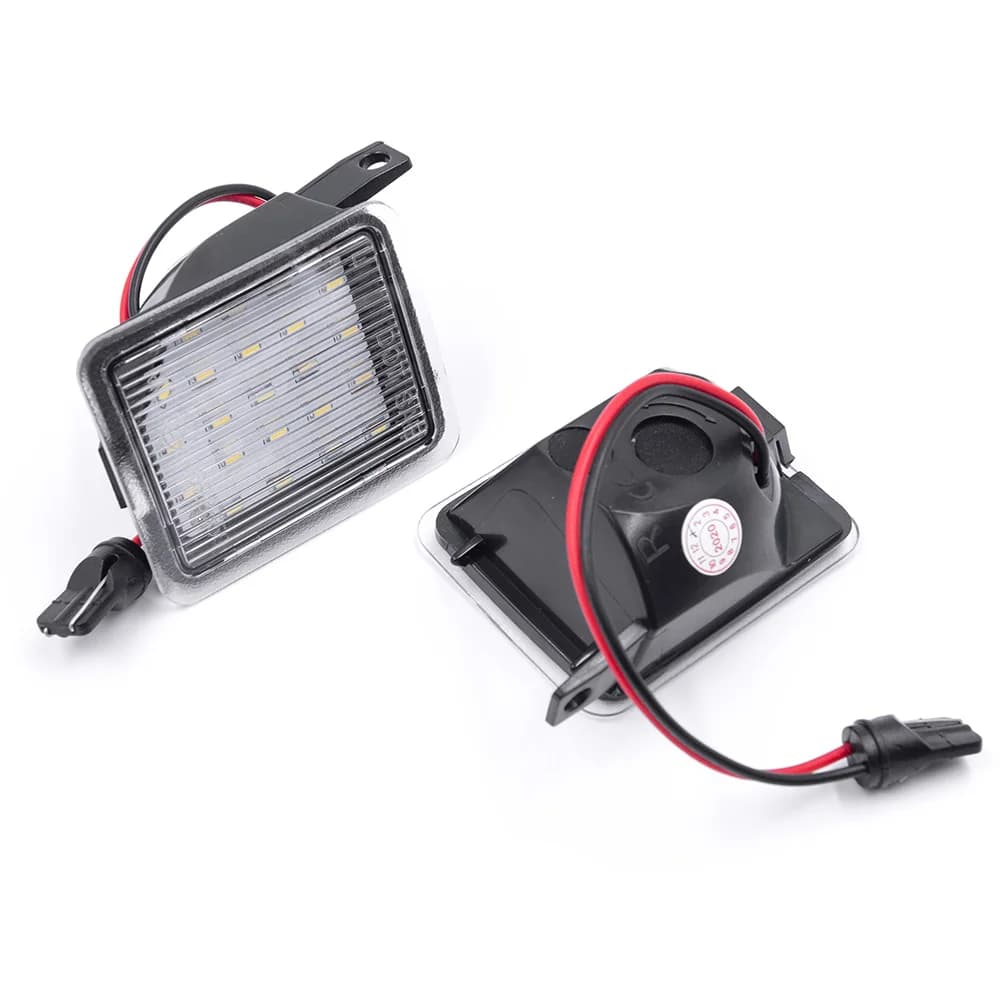 Lumière de flaque d'eau de rétroviseur avant LED pour Mondeo, MK4 MK5 07-14 Ford Focus 12-14 C-MAX 03-10 Kuga MK2 08-12 Escape 15-16, 2 pièces