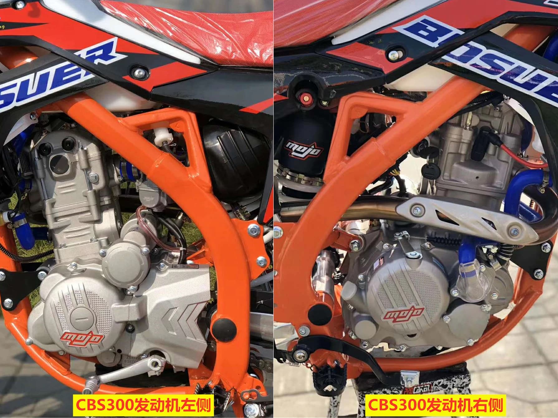 Zongshen cbs250 cbs300 soupape d'entrée de sortie de moteur 250cc joint de valve de moteur de moto