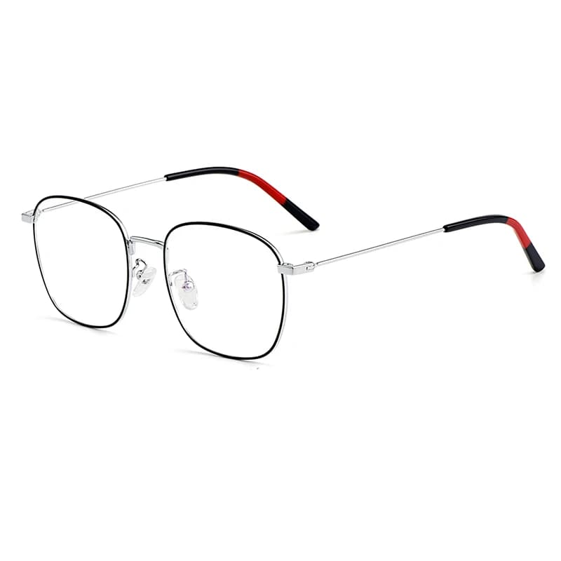 Gmei – monture de lunettes rétro en alliage de titane pour hommes et femmes, accessoire de Prescription pour myopie, carré, à la mode, M0681