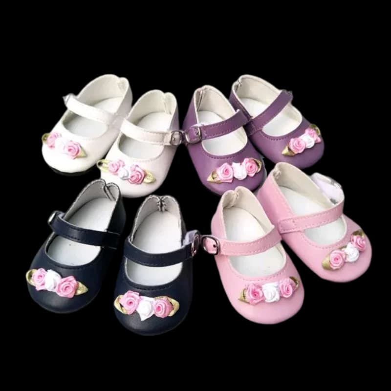 Chaussures de poupée pour bébés de 40cm, baskets pour filles de 18 pouces, bottes de jouets, accessoires