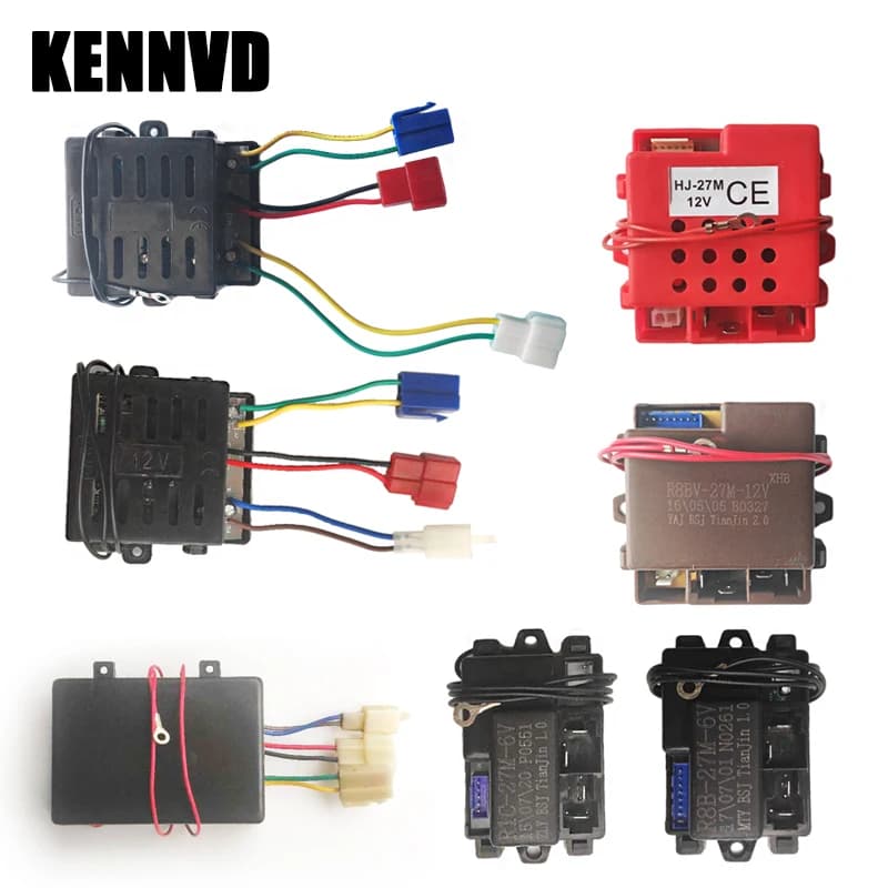 R8BV-27MHZ-12V HJ-27M R8BJ R/s R8B Enfants Électrique Tour sur Voiture Véhicule 27 Z successif Télécommande Récepteur Carte Mère Émetteur