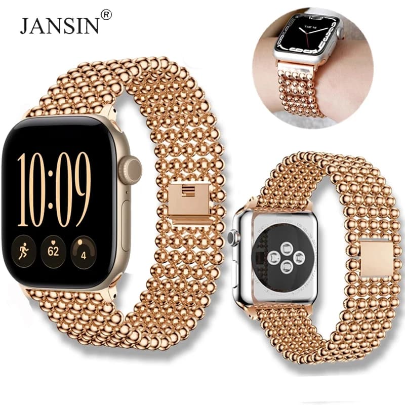 Bracelet en acier inoxydable pour Apple Watch série 11 10 9 8 SE3 46mm 42mm 41 45mm 40 44mm, Bracelet métallique pour iWatch Ultra 3 49mm