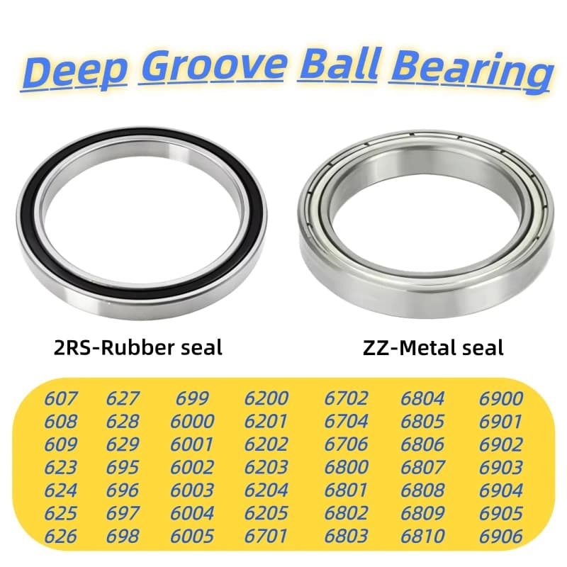 1 pièce Roulement à billes ABEC-7 608 8x22x7 6000 6001 6002 6003 6200 6201 6900 6901 6902 6903 6800 6801 6802 6803 6804 6805