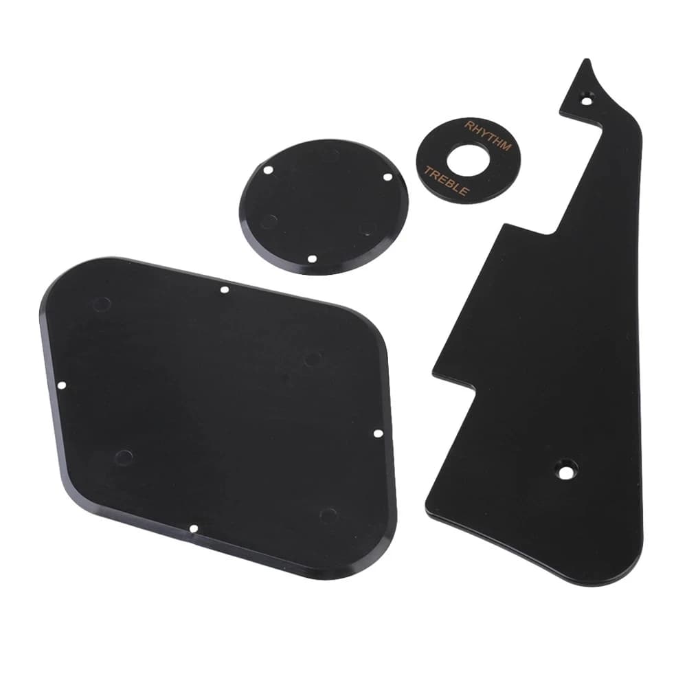 Couvercles de commutateur de cavité de plaque à gratter, crème, noir, JEMaple, bois, Les Paul, USA, 514 Guard, Truss Control, Gibsonlp