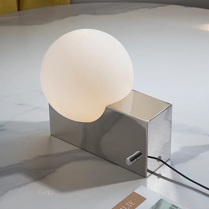 Lampe de Table LED nordique à intensité variable, Design de Style Ins pour chambre à coucher, lampe de chevet pour chambre d'enfants, luminaire de décoration intérieure de la maison