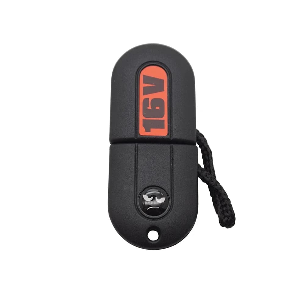 Xinyuexin nouveau sourire autocollant pilule clé coque Fob adapté pour VW 16V VR6 TDI MK2 Golf G60 GT clé HU49 lame non coupée avec clé lumineuse LED