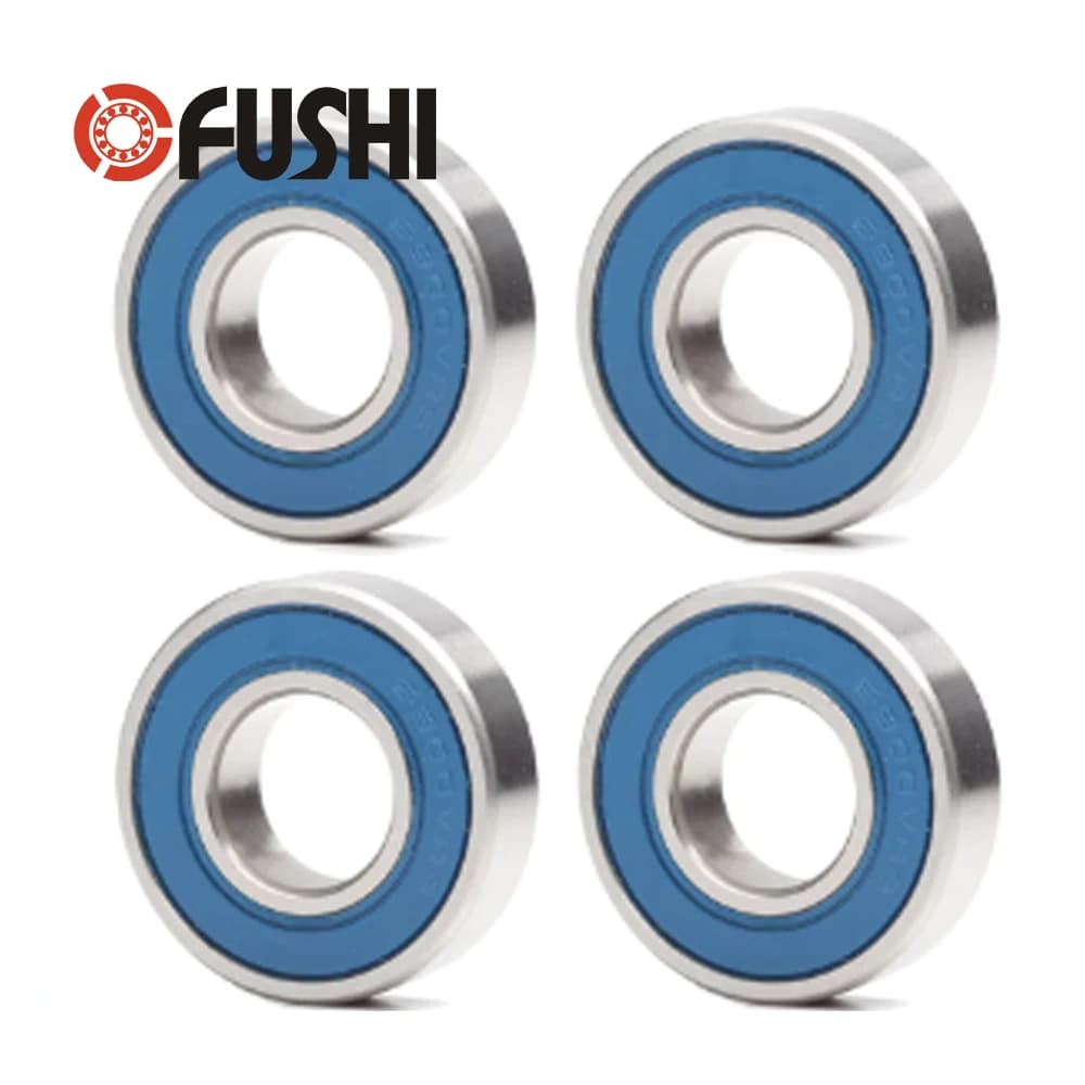 Roulements 6900 VRS MAX 10*22*6mm (4 pièces) Pivot de vélo en acier chromé bleu scellé avec graisse 6900LLU chariot roulement à billes complet