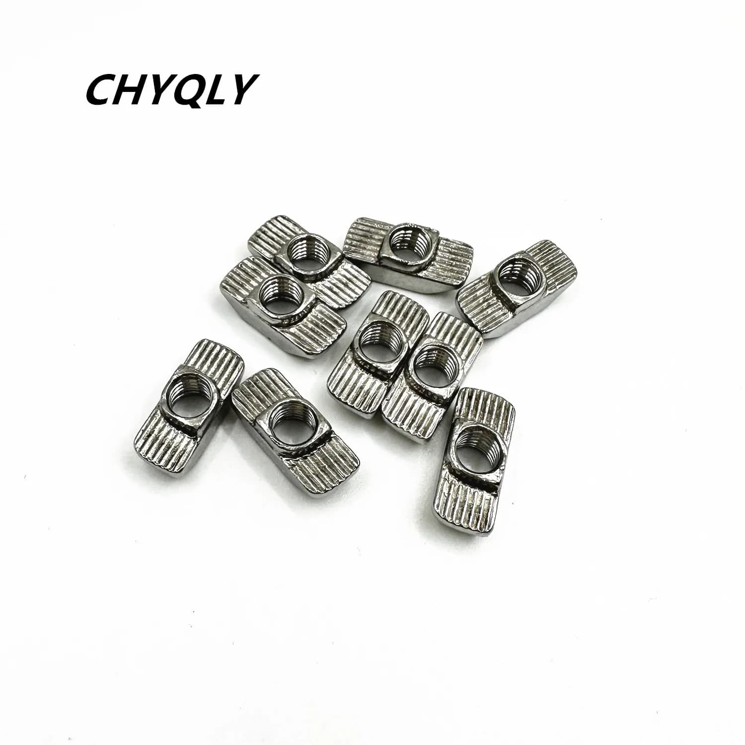 Écrous en T M3/M4/M5/M6/M8 en acier inoxydable, pour 20/30/40 série, marteau à écrou, connecteur de fixation en aluminium 2020/3030/4040