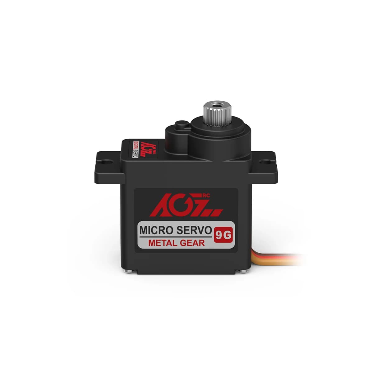 AGFRC Servo B9DLM 9g métal acier engrenage 2.2KG 180 degrés Micro taille moteur numérique pour RC voiture Robot petit avion hélicoptère modèle