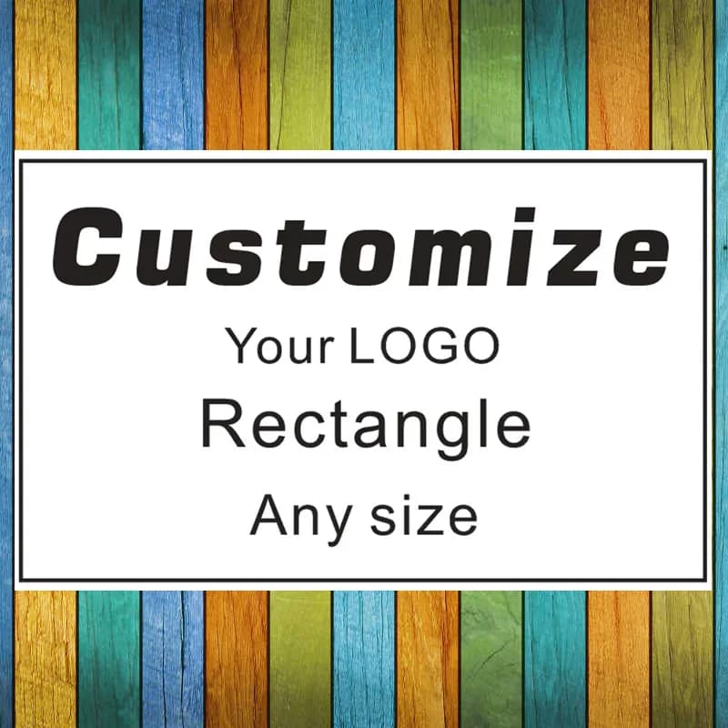 Autocollant rectangulaire de texte personnalisé, étiquette étanche personnalisée, autocollant transparent, logo de boîte d'emballage