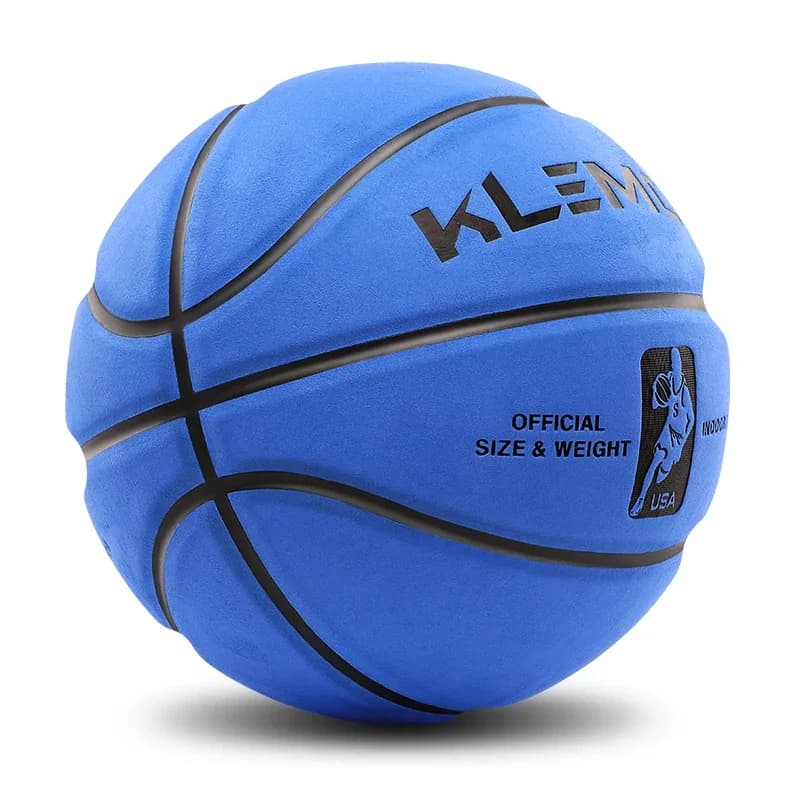 Ballon de basketball n ° 7 en fourrure de vache, peau de vache souple, Bergame, extérieur, résistant à l'usure, personnalisé