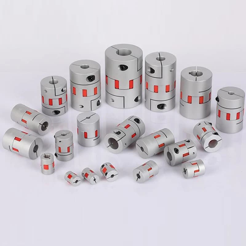 D20L25 5x8mm 3mm 4mm 5mm 6mm 6.35mm 7mm 10mm couplage prune araignée coupleur de moteur flexible en aluminium couplage à mâchoire flexible