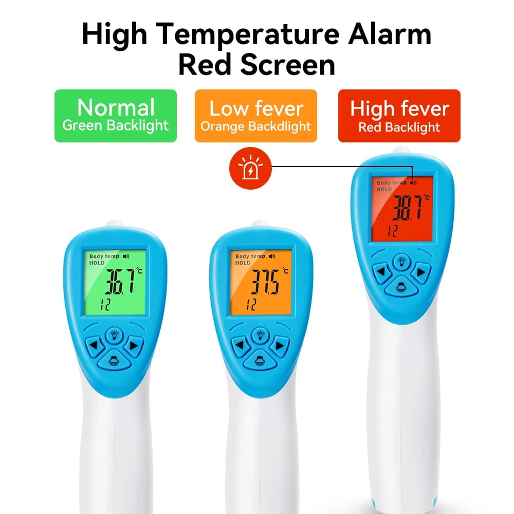 Aicare thermomètre numérique électronique sans Contact médical infrarouge pour bébé adultes corps thermomètre médical moniteur de fièvre à domicile