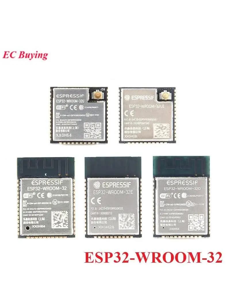ESP32-WROOM-32 ESP32 WROOM ESP-32 4 mo 8 mo 16 mo double cœur WiFi sans fil BLE MCU Module ESP32-WROOM-32 -32UE -32U -32E -32D