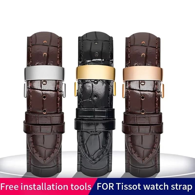 Bracelet en cuir pour Tissot Le Locle T41 T006 PRC200, ceinture de montre, 1853 Bracelet de montre pour hommes, 19MM 20MM 21MM 22MM