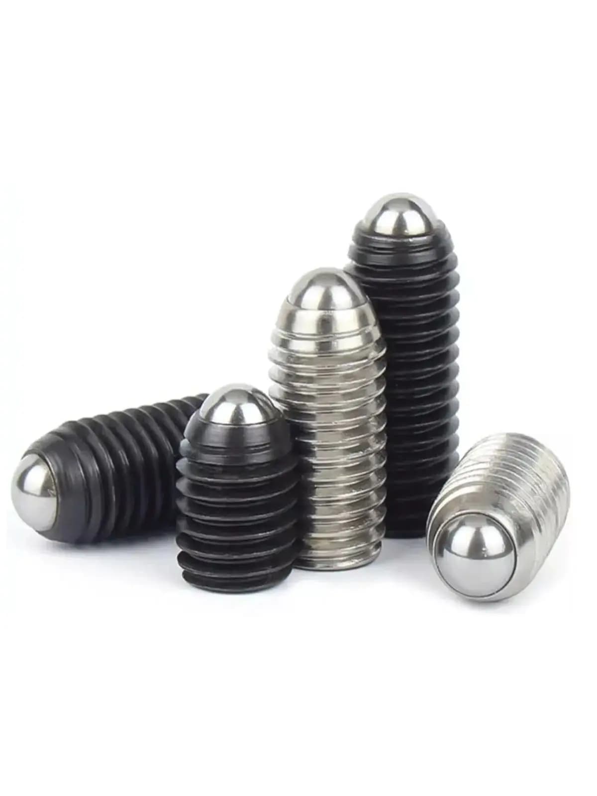 M2.5 à M16 304 acier inoxydable noir 12.9 acier douille hexagonale Allen ressort boule piston Grub Point vis de réglage boulon sans tête