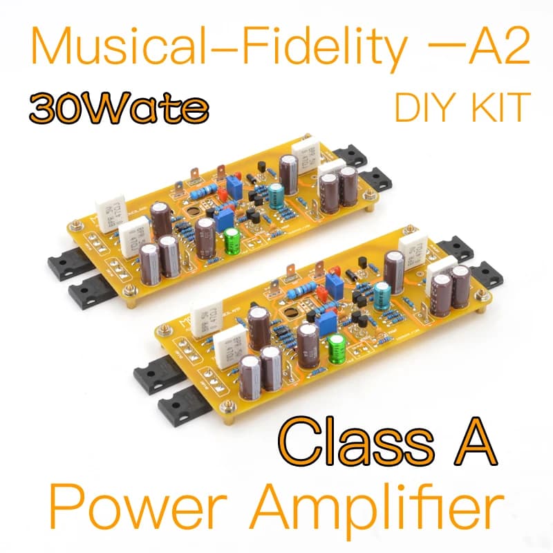MOFI-Kit d'amplificateur de puissance de classe A A2, Musical, Fidélité, DIY, Carte finie