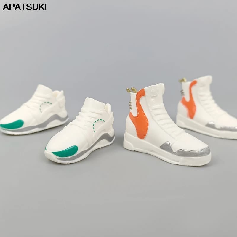 Chaussures de poupée de basket-ball à la mode, baskets pour Ken Boy, chaussures de sport pour le petit ami de Barbie Ken 1/6, accessoires de poupée, jouets pour enfants