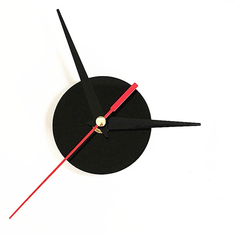 Montre à Quartz silencieuse, bricolage, horloge murale ronde, mécanisme de mouvement, pièces de réparation, remplacement, outils de décoration pour la maison, 1 pièces