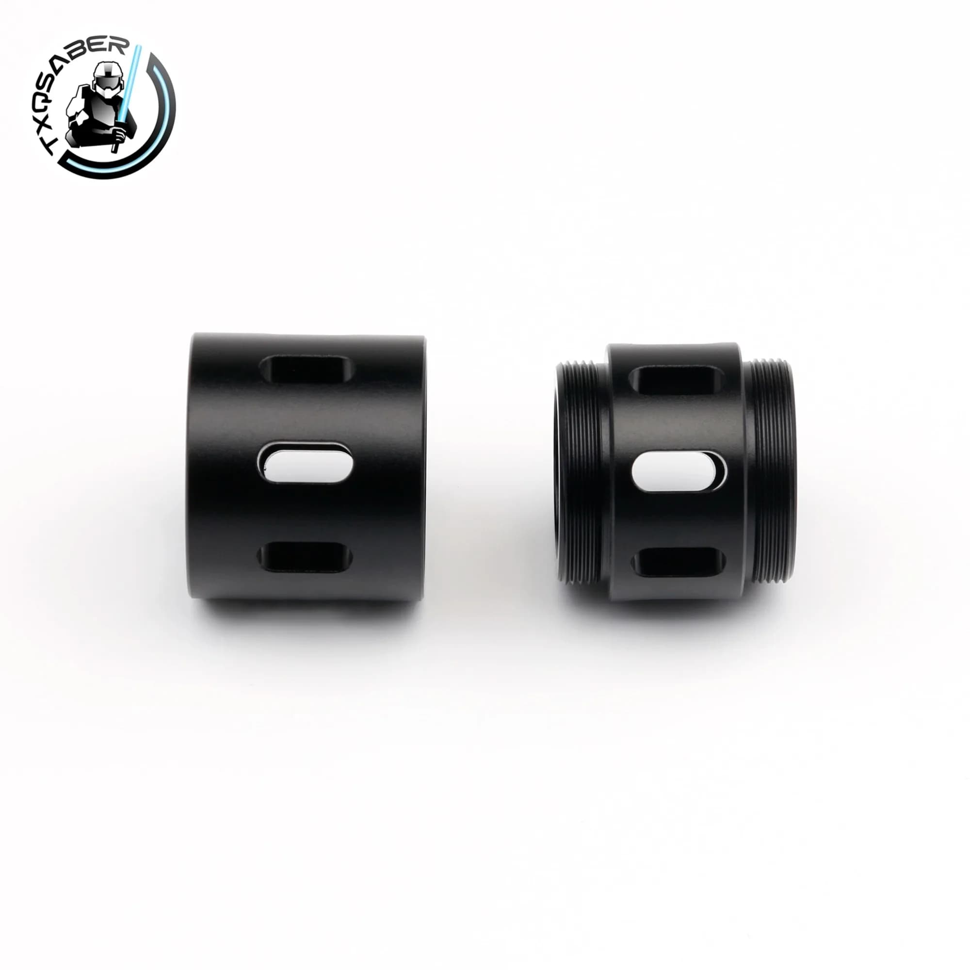 TXQ – coupleur métallique, Clip de ceinture en métal, présentoir de roue Covertec, connecteur de sabre laser de 1 pouce, connecteurs Double sabre laser