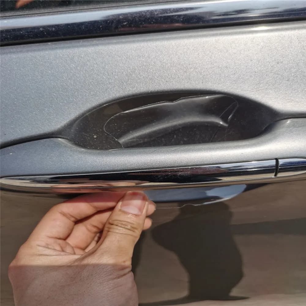 Film autocollant de protection pour poignée de voiture, pour Audi Q3 Q5 SQ5 Q7 A1 horizon A6L A7 A8 S5 Dock S7 TT TTS, toutes les voitures A3 A4 A4L A5, 5 pièces/ensemble