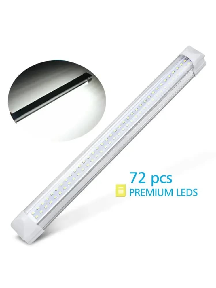 108 LED, 12 V, éclairage pour camping-car, caravane, motorhome, lampes murales intérieures, barre lumineuse, camping, LED 12 V, éclairage pour caravane