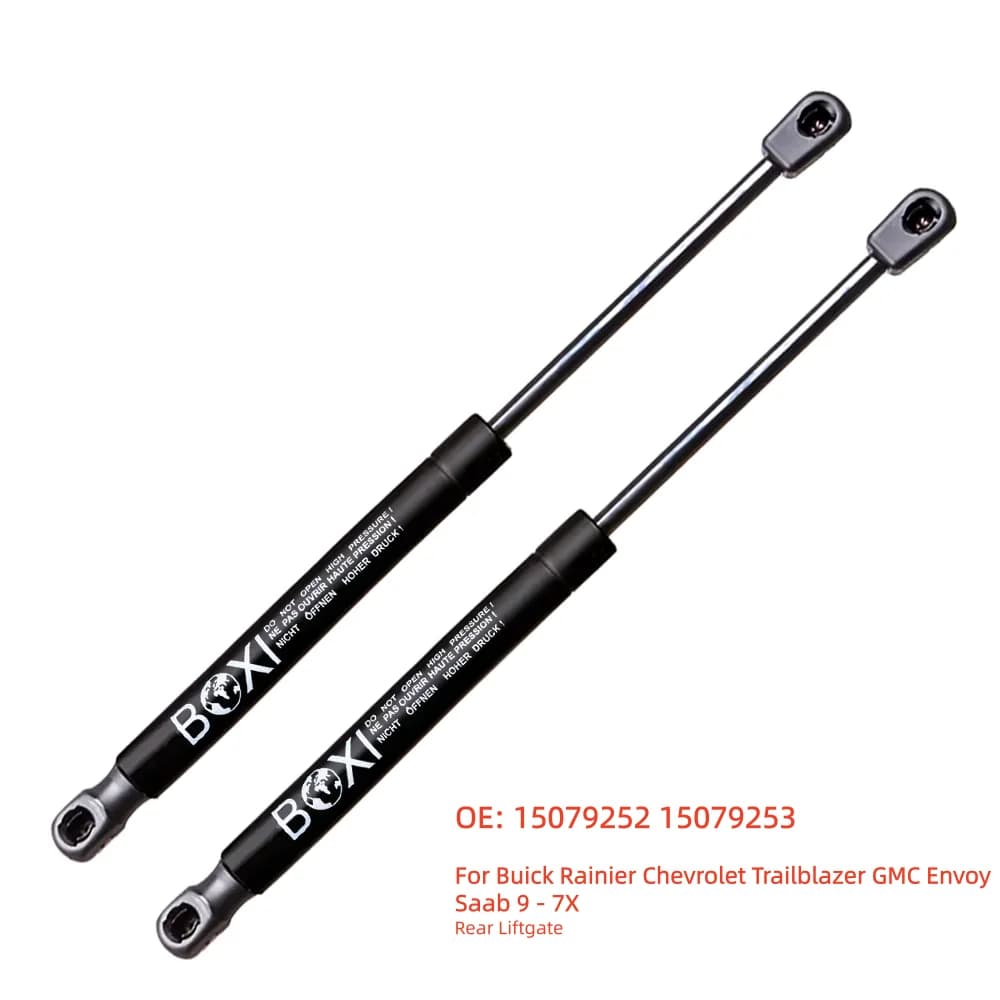 2 vérins à gaz de hayon 15079252 15079253 pour Buick Rainier Chevrolet Trailblazer GMC Envoy Saab 9-7X
