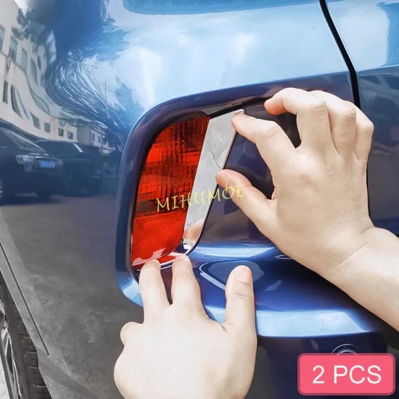 Réflecteur de pare-chocs arrière chromé pour Ford Escape Kuga, garnitures antibrouillard, 2020, 2021, 2022, 2023, 2024, 2025