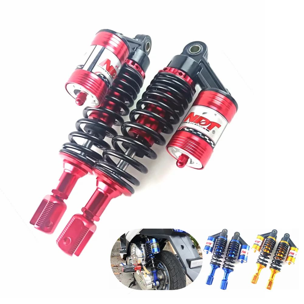 Amortisseurs à Air Universels pour Moto, Suspension Arrière pour Honda, Suzuki, Kawasaki, Yamaha, Scooter, D343, Vélo, Façades RL, 280mm, 290mm