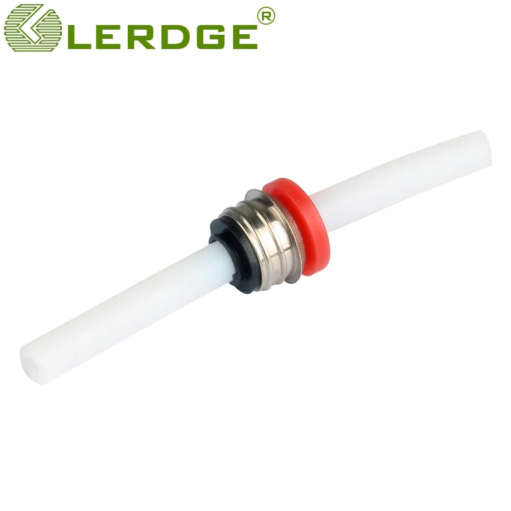 LERDGE – accessoires d'imprimante 3D, prise rapide pneumatique, extrémité de tête chaude droite, Joint trachéal à distance, pièces HS Hotend 4x2mm 1.75mm