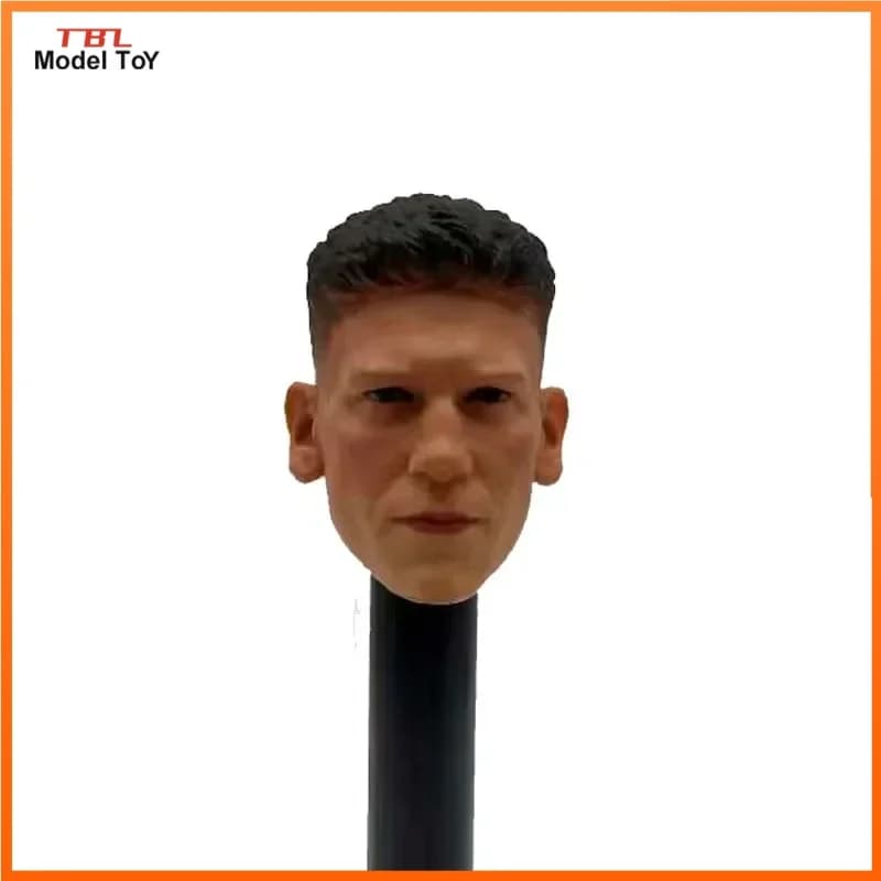 Sculpture de tête de château de Frank du punisseur, soldat masculin, Jon Bernthal, jouet modèle carimplanté, figurine d'action, échelle 1/6, 12 po