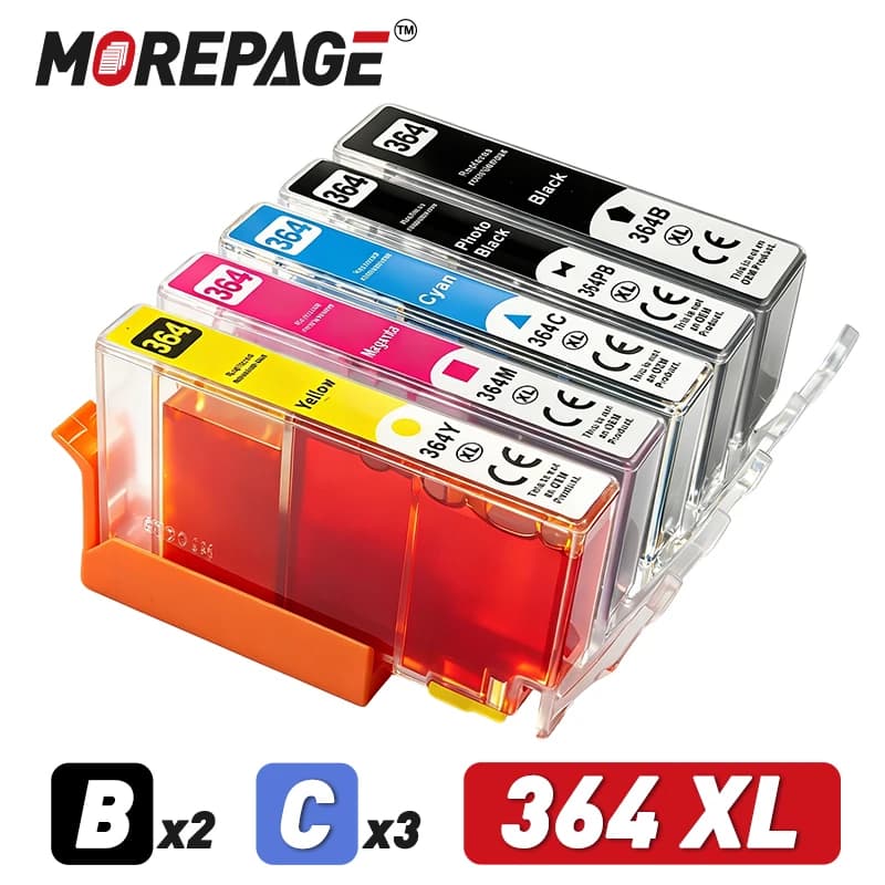 Cartouches d'encre 364XL pour imprimantes HP 364 XL Deskjet 3522 3070a 3520 Photosmart 5522 7510 5520 5510 5520 6510 6520 7510 7520