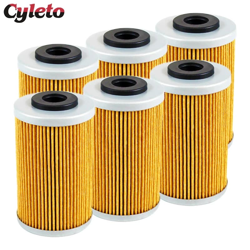 Filtre à huile de moto Cyleto pour KTM Duke EXC SMR SX XC RC 125 200 390 250 400 450 520 525 540 SMC 625 640 650 660 Enduro 690 R