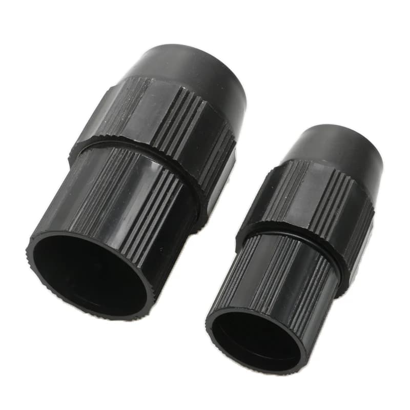 Connecteur de tube télescopique en plastique, 2 pièces, 16-19mm, en acier inoxydable, pour filet d'immersion, collier de serrage, verrouillage des partenaires pour les loisirs en plein air