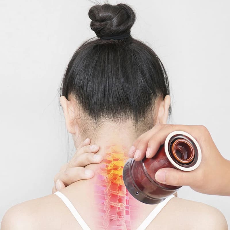Pot de moxibustion chaud en céramique, anciers et rouleau de moxa, Eva à usage touristique, thérapie de mise au rebut thermique, appareil de massage corporel