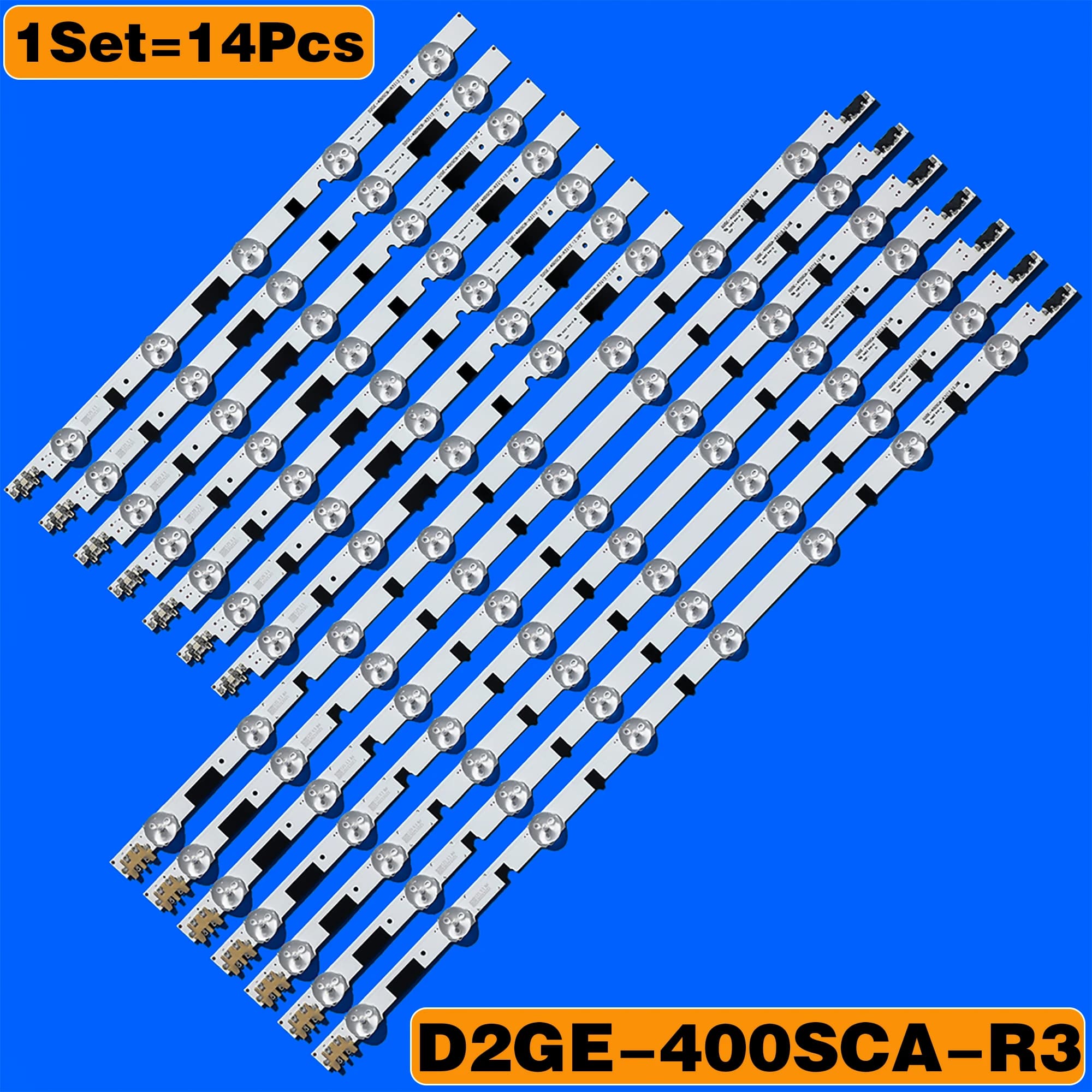 Bande de rétro-éclairage LED pour UA40F5500 D2GE-400SCA-R3 2013SVS40F UE40F6400 D2GE-400SCB-R3 UE40F5000 UE40F5700 UE40F6470 UE40F6475