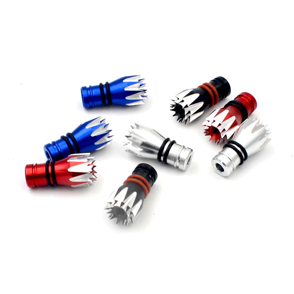 Embouts de bâton transmetteur RC en aluminium M2.5 M3 M4, bascule de pouce, tête antidérapante pour x-lite Flysky FUTABA JR FrSky RadioLink WFLY
