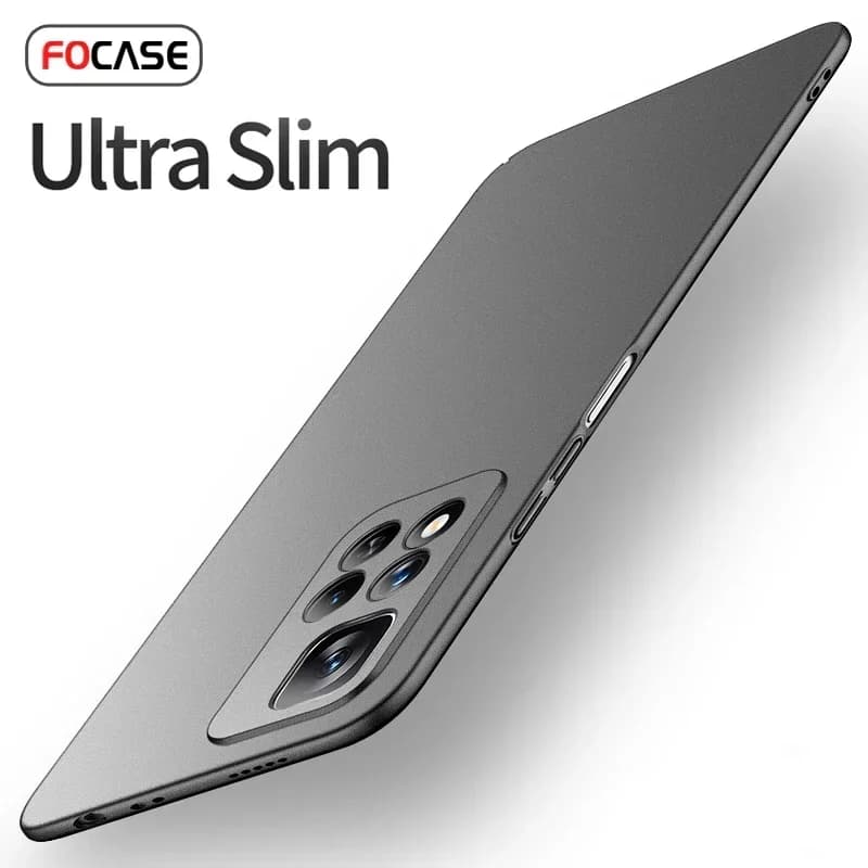 Coque de protection rigide en PC antichoc ultra-fine et anti-traces de doigts mate pour XIAOMI Redmi Note 10T 10S 11S 10 11 Pro Plus 4G 5G