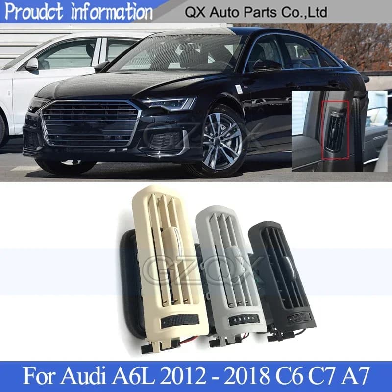 CAPQX-Couvercle de Sortie de Climatiseur pour Siège Arrière, pour Audi A6L C6 C7 A7 2012-2018