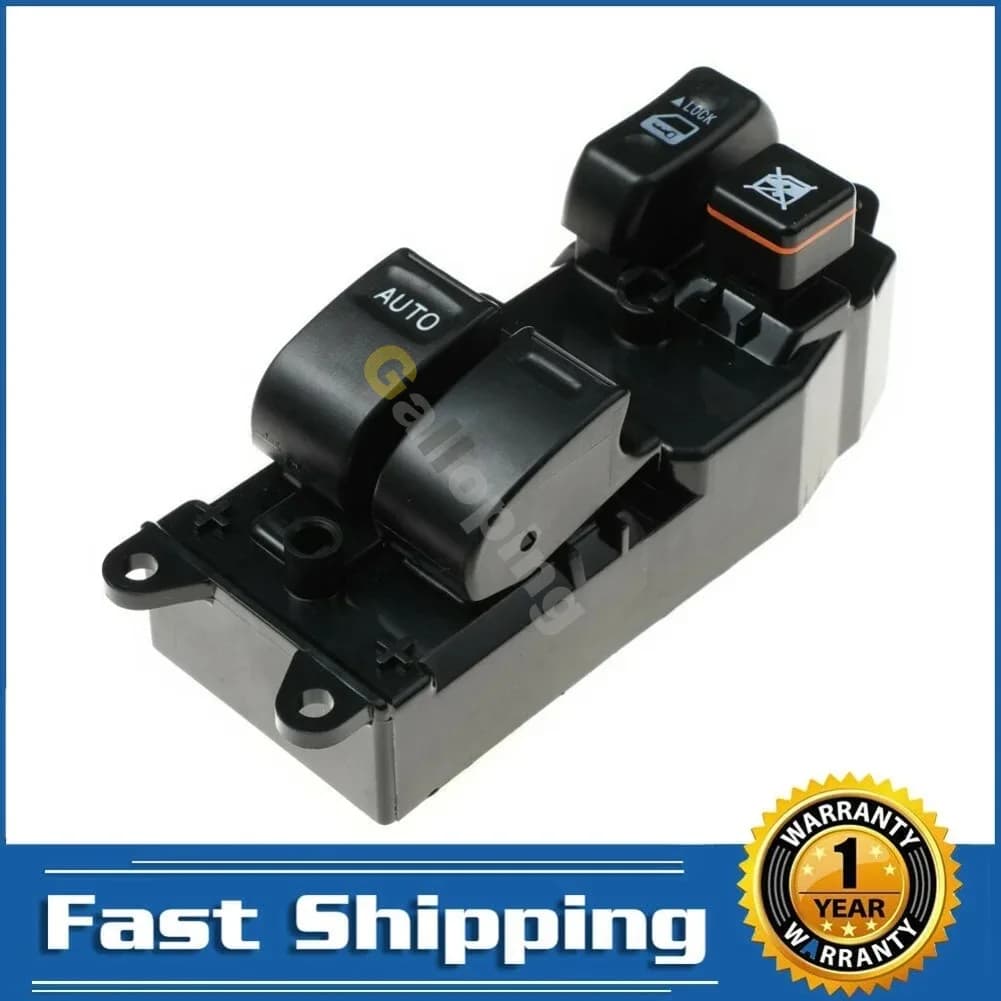 Interrupteur de commande de lève-vitre électrique, conducteur avant gauche, pour Toyota Yaris Hiace 1999 2000 2001 2002 2003 2004 2005 84820-10100